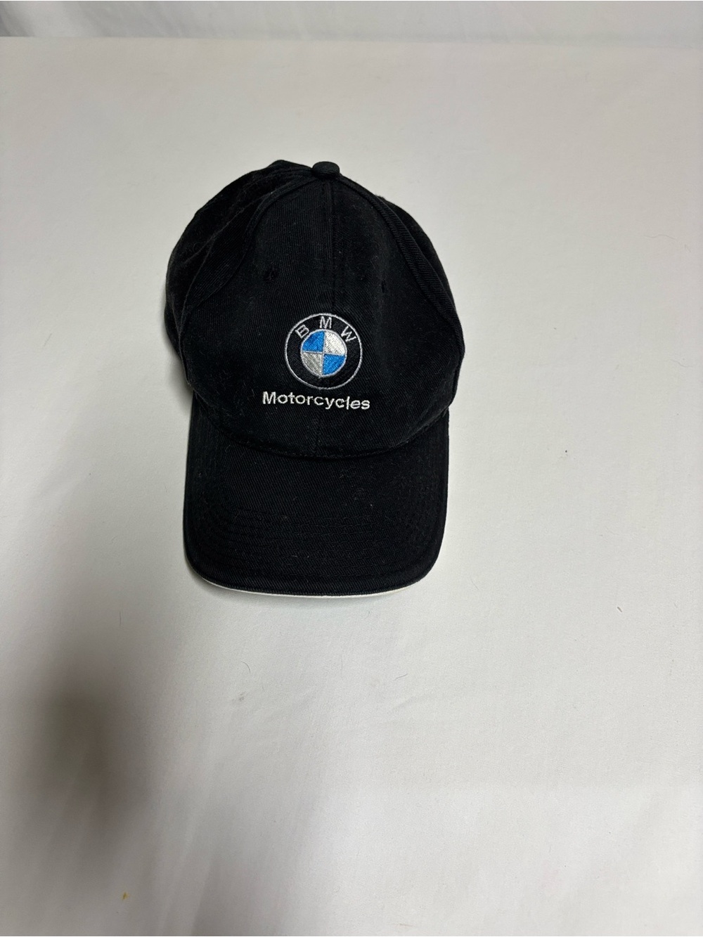 BMW Motorcycles Cycle Specialties Black Embroidered Cotton Hat Adjustable Cap